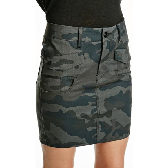 G-STAR RAW Size S Avity Radar Mini Cargo Skirt Camo Pockets - Picture 1 of 9